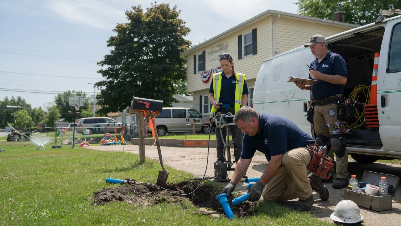 Slab Leak Repair in Millersport, OH near me